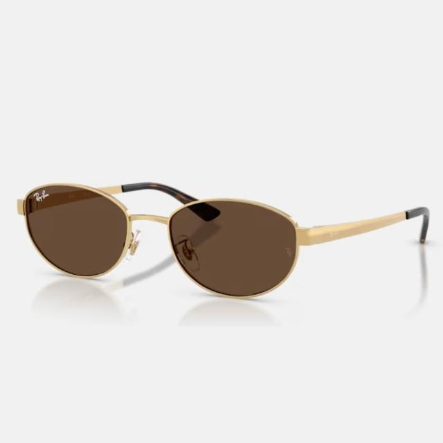 【RayBan 雷朋】橢圓金屬抗UV太陽眼鏡(RB3774D-003/87、001/73、001/87 55mm)
