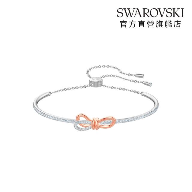 【SWAROVSKI 施華洛世奇】官方直營 Symbolica星星/Lifelong蝴蝶結/無限 手鏈/耳環/鏈墜(多款任選)