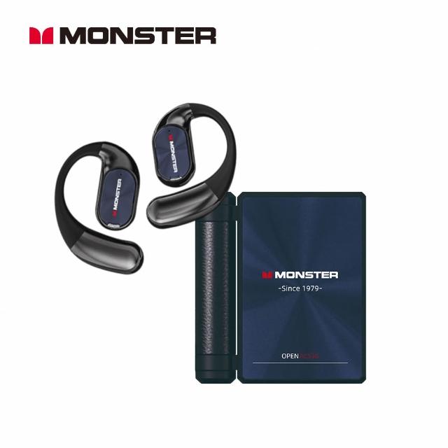 【MONSTER 魔聲】Open Ear OWS開放式藍牙耳機(AC530/藍牙6.0/真無線)
