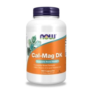 【NOW Foods】鈣鎂D3+K2膠囊1瓶(180顆)