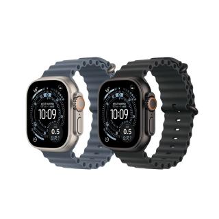 【Apple】Apple Watch Ultra3 2025 GPS+行動網路 49mm(鈦金屬錶殼搭配海洋錶帶)
