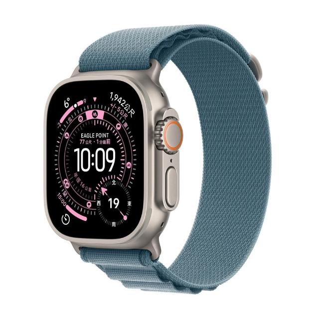 【Apple】Apple Watch Ultra3 2025 GPS+行動網路 49mm(鈦金屬錶殼搭配高山錶環)