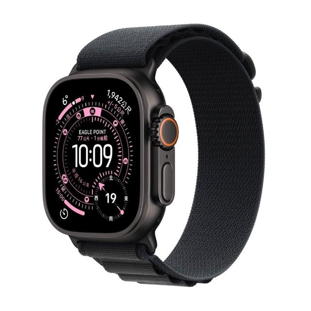 【Apple】Apple Watch Ultra3 2025 GPS+行動網路 49mm(鈦金屬錶殼搭配高山錶環)