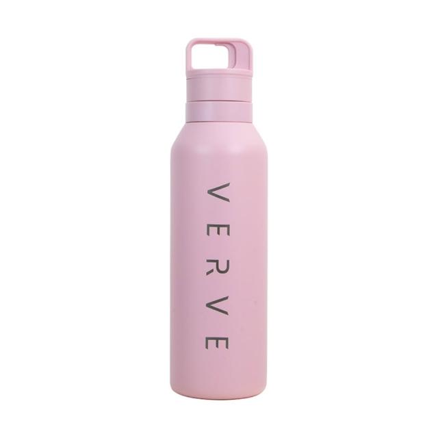 【WOKY 沃廚】VERVE聯名_純鈦零秒瓶780ml(鈦杯/保溫瓶/保溫杯/運動水壺)