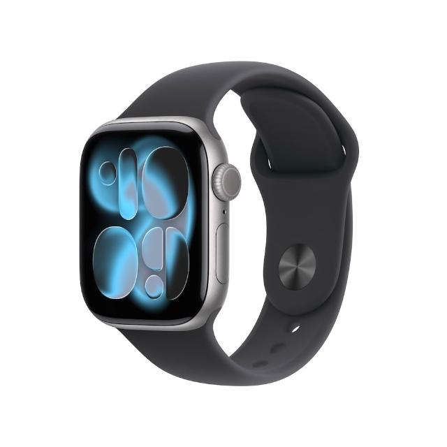 鋼化保貼組【Apple】Apple Watch S11 GPS 46mm(鋁金屬錶殼配運動錶帶)