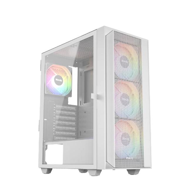 【微星平台】I3 四核 RTX 5060 {太陰神印VI}電競機(I3-14100F/H610/32G D4/2TB)