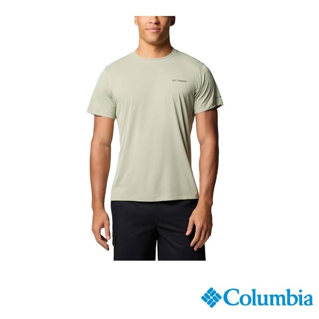【Columbia 哥倫比亞】男款-防曬UPF50短袖上衣(多色任選)