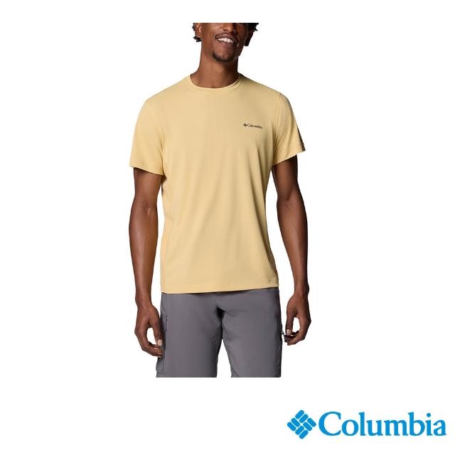 【Columbia 哥倫比亞】男款-防曬UPF50短袖上衣(多色任選)