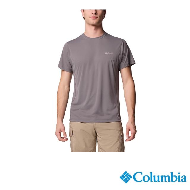 【Columbia 哥倫比亞】男款-防曬UPF50短袖上衣(多色任選)
