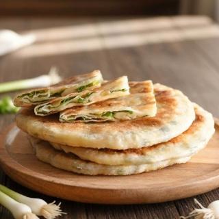 【義豐食品】蔥油派3包 10/片(羅東夜市 排隊美食 蔥油餅 蔥餅 三星蔥 蔥抓餅)