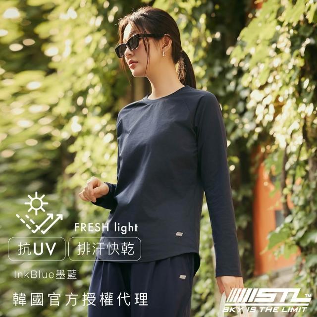 【STL】現貨 韓國瑜伽 FRESH light Basic 抗UV防曬 基本款 微合身 連肩袖 女 運動 長袖(多色)