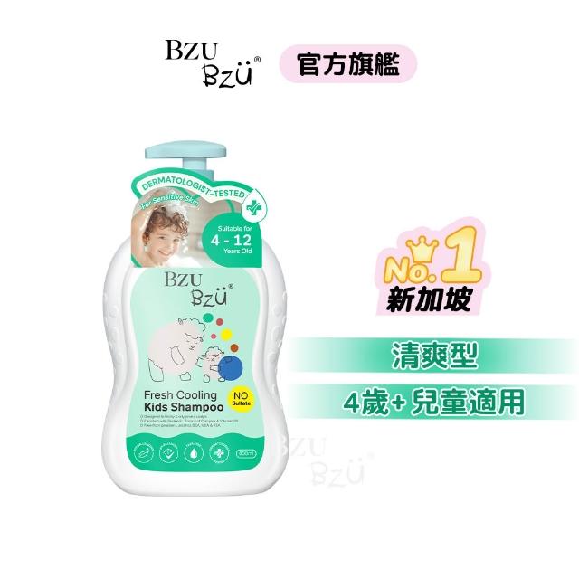 【BZU BZU】兒童洗髮/沐浴乳 600ml*3入(絲滑柔順 /清爽控油 任選)