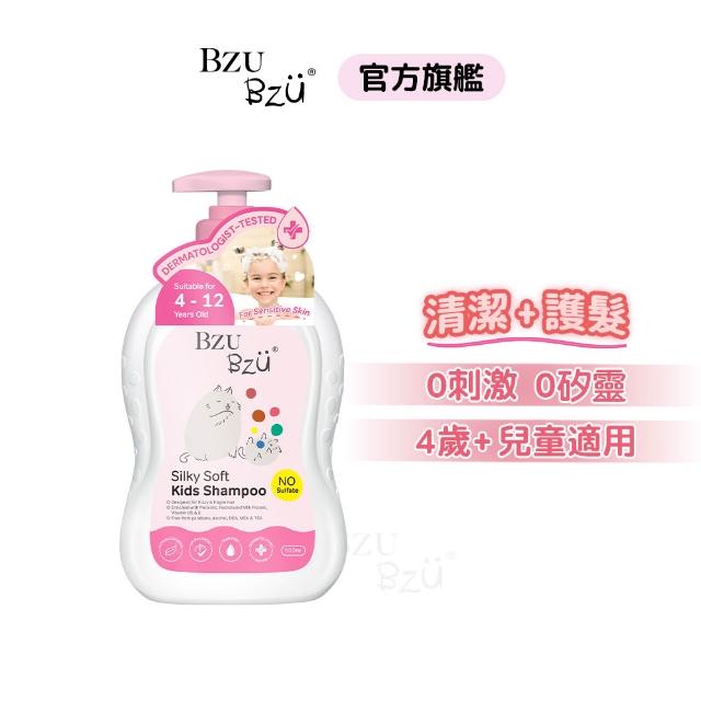 【BZU BZU】兒童洗髮/沐浴乳 600ml*3入(絲滑柔順 /清爽控油 任選)