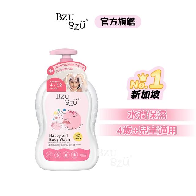 【BZU BZU】兒童洗髮/沐浴乳 600ml*3入(絲滑柔順 /清爽控油 任選)