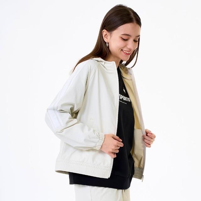 【LE COQ SPORTIF 公雞】防潑水防風連帽外套 男女款 4色 LWW61262_LWW62262