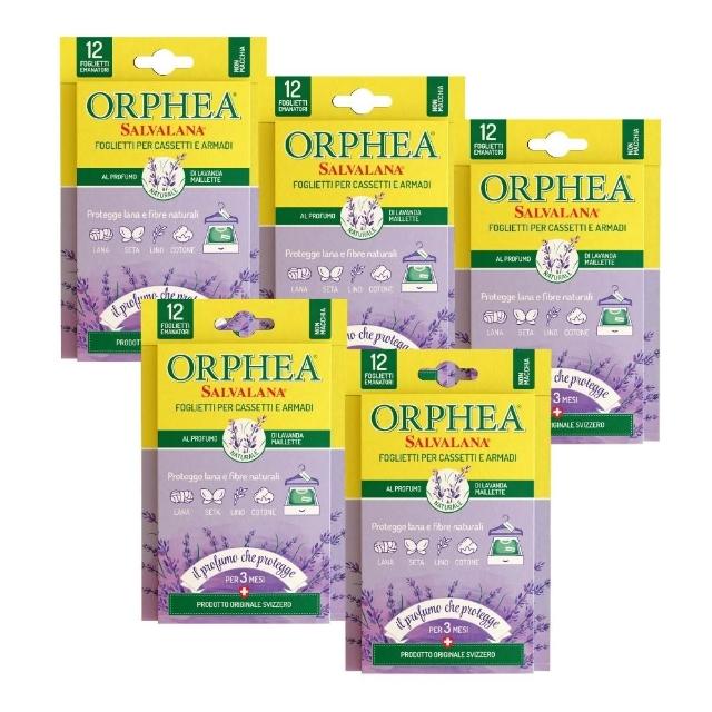 【ORPHEA 歐菲雅】書籤式衣物掛片6盒(可取代樟腦丸、增添衣物香味)