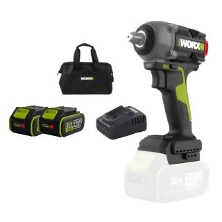 【WORX 威克士】20V 500Nm WU289(鋰電 無刷 扭力 拆輪胎 汽修保養 電動扳手 衝擊扳手 鋰電無刷衝擊扳手)