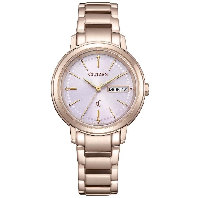 【CITIZEN 星辰】xC系列 Hebe田馥甄 廣告配戴 光動能 經典時尚腕錶 七夕 情人節 送禮 (三款可選)