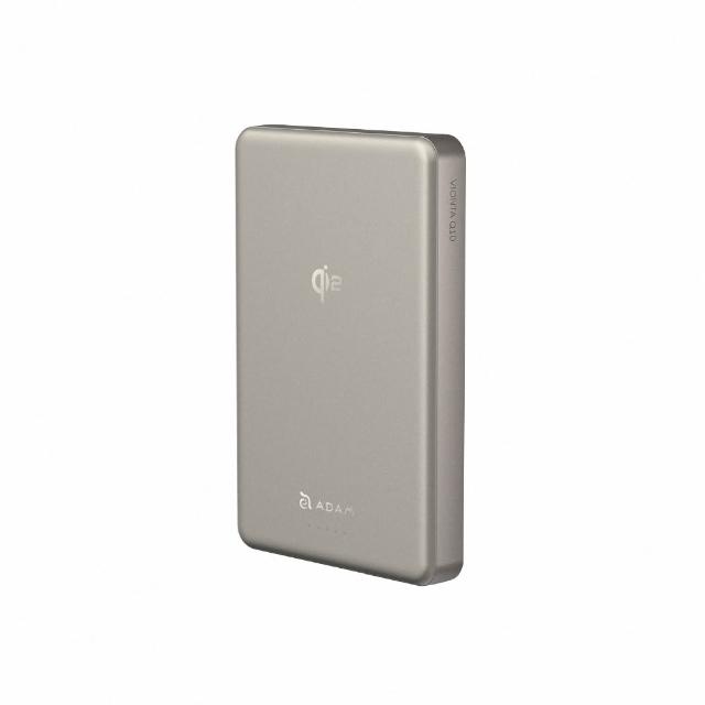 【ADAM 亞果元素】VIONTA Q10 10000mAh Qi2 超薄款行動電源(已有標示Wh/CCC認證)