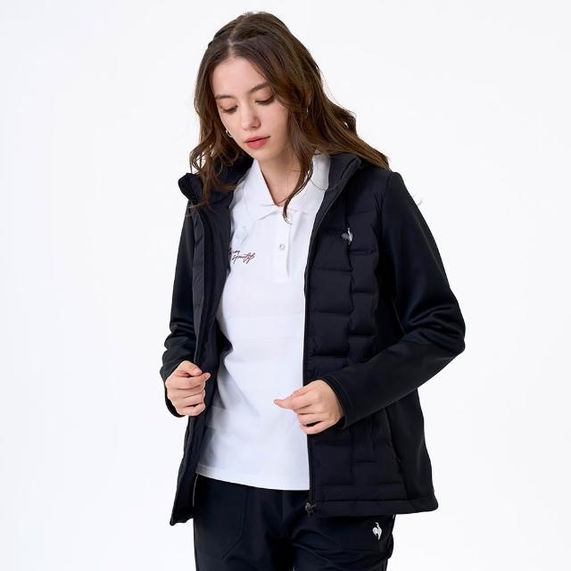 【LE COQ SPORTIF 公雞】防潑水羽絨外套 男女款 3色 LWW61392_LWW62392