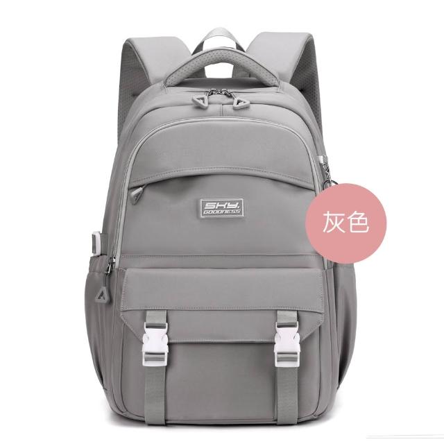 【MoodRiver】多口袋 背包 後背包 書包 女包 男包 旅行背包 筆電後背包 電腦背包 大容量 防