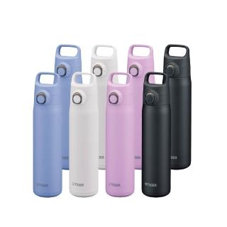 【TIGER 虎牌】買1送1雙層不鏽鋼保溫瓶800ml(MTA-J080彈蓋真空/輕量手提/保溫保冰/mo獨家)