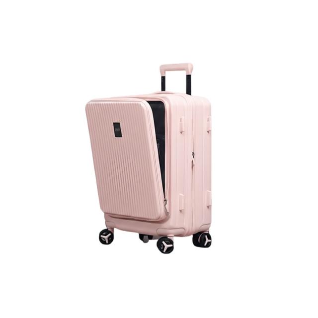 GTG旅快箱 20吋前開/上掀登機箱 (商務出差/雙充電孔/筆電層/杯架/擴充/行李箱)