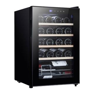 【寧樂】酒櫃 紅酒保鮮櫃 冷藏櫃 茶葉櫃 保鮮櫃 葡萄酒櫃 壓縮機紅酒櫃 壓塑機製冷(58L 20支)