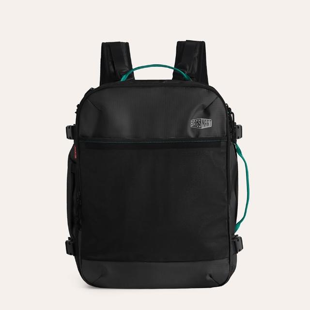 【BAGSMART】旅人Pro大容量登機後背包40L(防盜 防潑水 旅行袋 登山包 登機包 露營包)