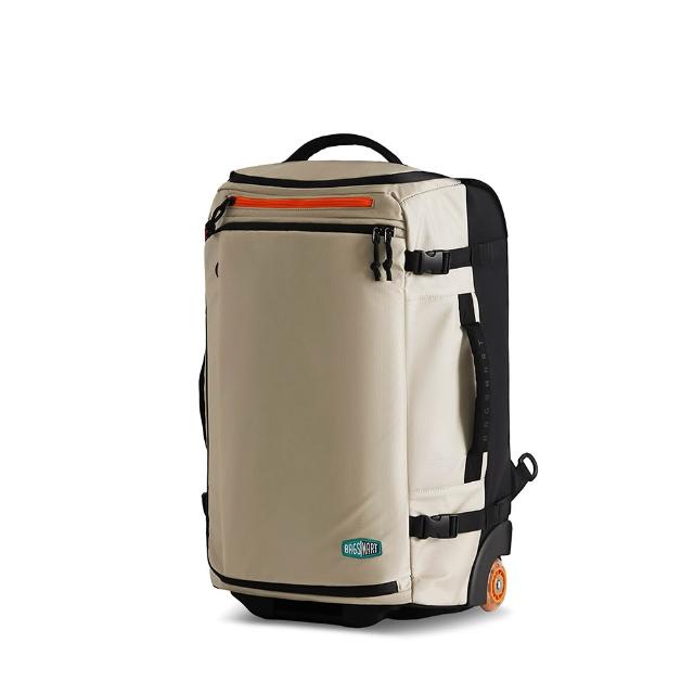 【BAGSMART】旅人Ultra兩用雙肩拉桿包43L ★大容量 防潑水 滑板輪 登機旅行袋