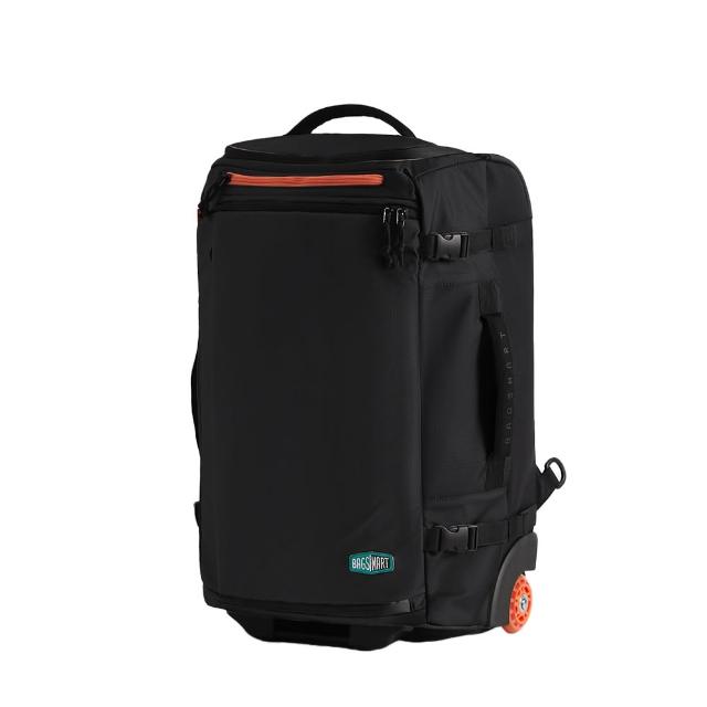 【BAGSMART】旅人Ultra兩用雙肩拉桿包43L(大容量 防潑水 登機 後背包 旅行袋)