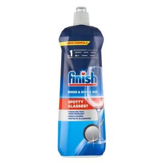 【finish 亮碟】洗碗機光潔劑 英國版 800ml x5瓶(光潔潤乾 去除水痕水垢水漬 碗盤玻璃杯清潔洗碗機專用)