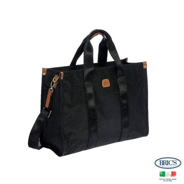 【BRIC S】雙11 義大利時尚 X-Bag M尺寸 歌劇院托特包(深藍/橄欖綠/黑色/混羊毛堅果/波爾多酒紅)