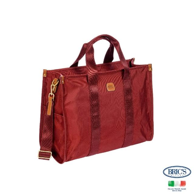 【BRIC S】雙11 義大利時尚 X-Bag M尺寸 歌劇院托特包(深藍/橄欖綠/黑色/混羊毛堅果/波爾多酒紅)