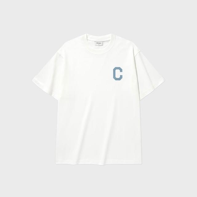 【COVERNAT】男女款- Logo短袖T恤 (UNI短袖上衣 黑/萊姆綠/燕麥/白色)