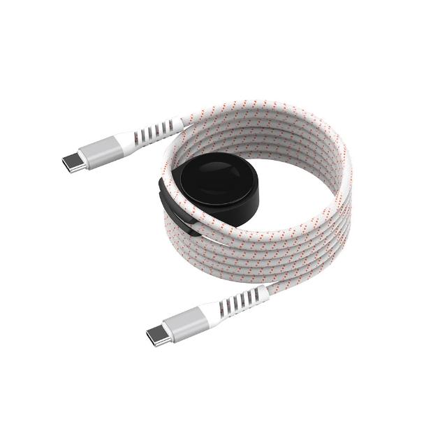 【Philips 飛利浦】DLK3550C 240W FunCube 3.0手錶磁吸不打結線150cm(Apple watch/SamsungGalaxy Watch)