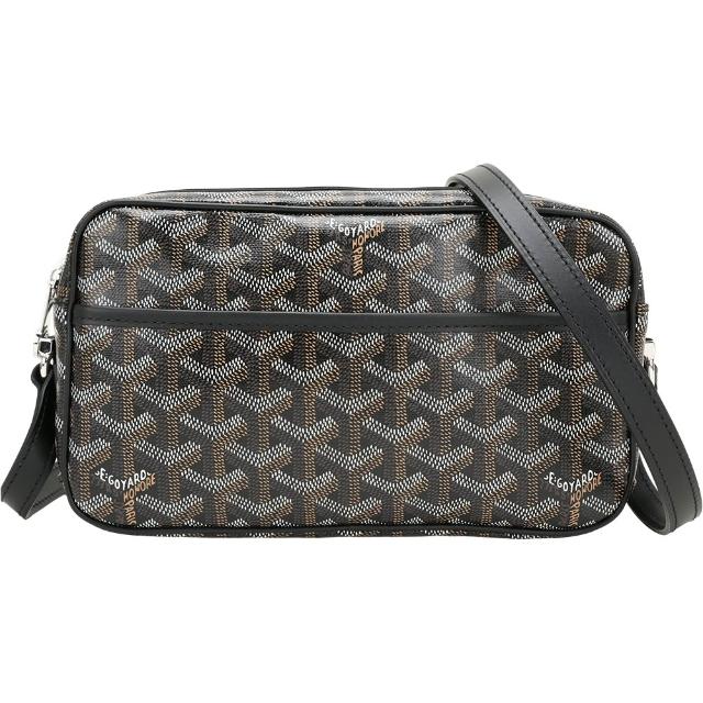 【GOYARD 高雅德】Cap-Vert PM 塗層帆布圖騰斜背相機包(多色 側背包 肩背)