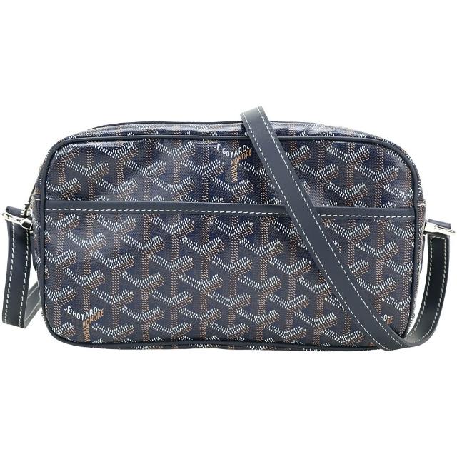 【GOYARD 高雅德】Cap-Vert PM 塗層帆布圖騰斜背相機包(多色 側背包 肩背)