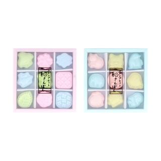 【sun-star】日系和果子造型印章9入組(2款可選/日本進口/著色印章)