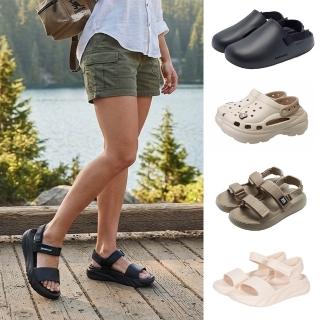 【KANGOL】英國袋鼠人氣鞋款 輕量涼鞋(洞洞鞋/拖鞋/厚底鞋/懶人鞋/休閒鞋/涼拖鞋)