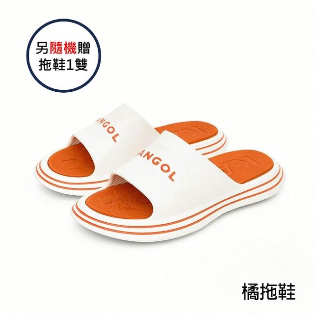 【KANGOL】英國袋鼠人氣鞋款 黑勢機能輕量涼鞋(洞洞鞋/拖鞋/增高鞋/NCCA/Angelia&Pets)