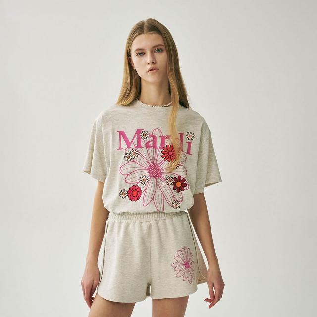【MARDI MERCREDI】印花短TEE 多色 寬鬆 經典小雛菊 繪畫臘腸狗 UNISEX / TSHIRT DDANJI