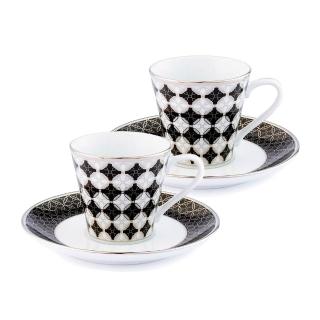 【NORITAKE】歐式輕奢-AD濃縮咖啡對杯(90ml)