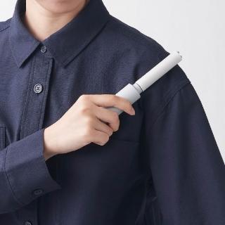 【MUJI 無印良品】掃除系列/攜帶型衣物用清潔滾輪/約直徑2.6*高11.5cm