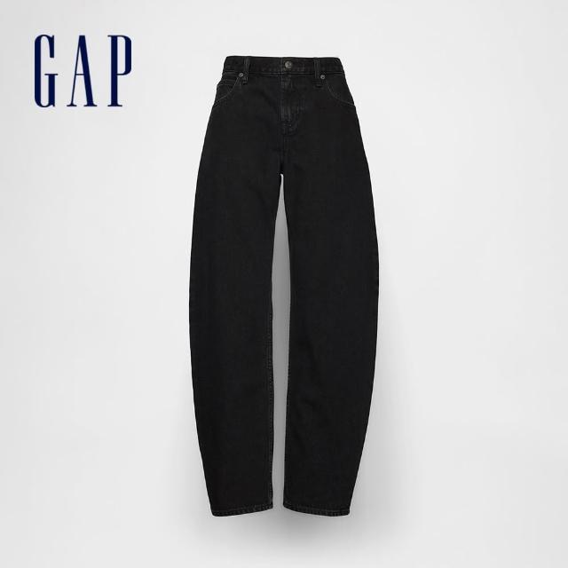 【GAP】女裝 寬鬆亞麻寬褲 & 休閒牛仔褲 多款任選(828745&832580&828743&828744&866144&874424)
