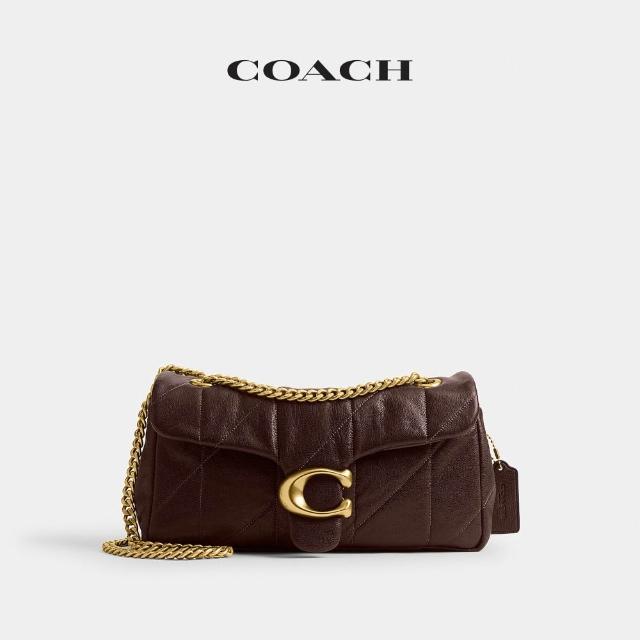 【COACH】蔻馳官方直營 TABBY 26號絎縫單肩手袋 單肩包 肩背包-多色任選(CCW83)