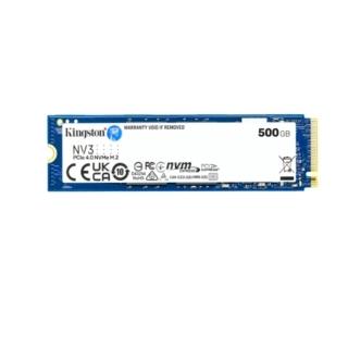 【Kingston 金士頓】500G NV3 M.2 2280 NVMe SSD(SNV3S/500G)讀5000M/寫3000M/五年保