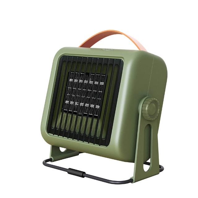【Kolin 歌林】歌林PTC陶瓷電暖器_沙棕KFH-MN050R/軍綠KFH-MN050G(暖風機/暖氣機/電暖爐)