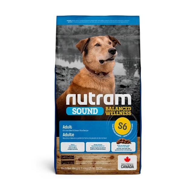 【Nutram 紐頓】S10/S2/S6/S8/S9均衡健康系列狗飼料 11.4kg/25lb(幼犬/成犬/老犬、狗糧)