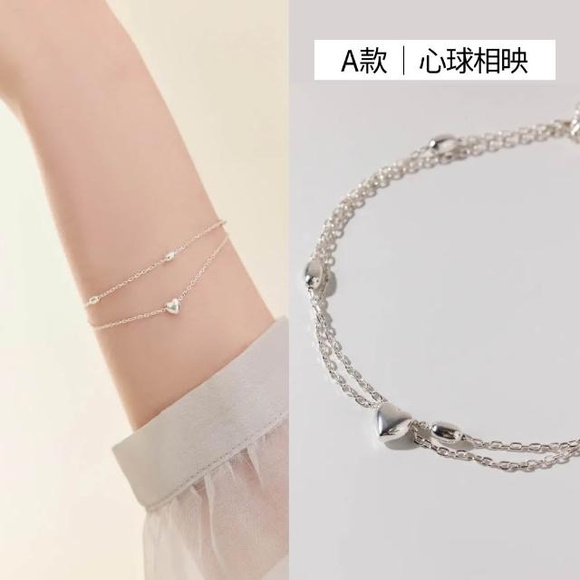 【vacanza】momo精選 925純銀飾品 純銀手鍊 多款任選 均一價$1099(抗過敏 情人節禮物 生日禮物)